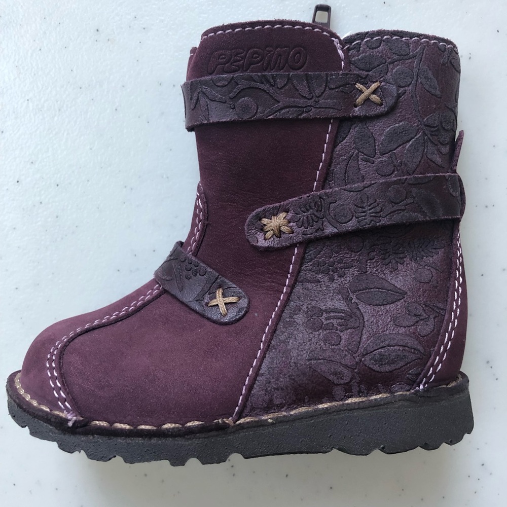 Purple Pepino Toddler Boots